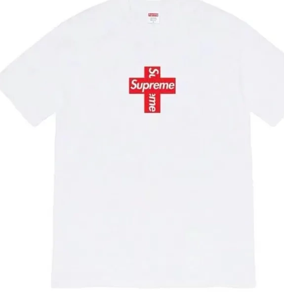 Short LOGO S T-shirt Black BOX XL White L sleeved CROSS M 0718